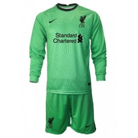 Liverpool Portiere Bambino Maglia Terza 2020/2021 Manica Lunga (+ Pantaloncini)
